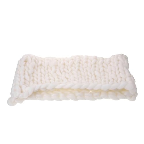 HONMEET Strickdecke Babyfotografie Requisite Creme