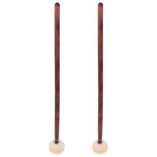 Baguettes de batterie bois tête en feutre instrument de percussion caisse claire et timbales