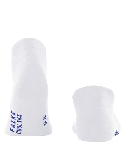 FALKE Unisex Cool Kick Sneaker Socks, White (White 2000), 9-102