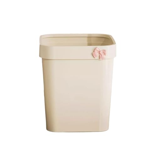 Caneca de basura grande con tapa para hogar y cocina