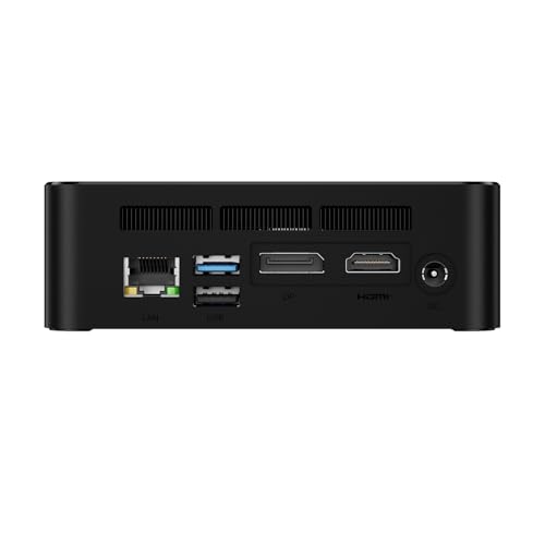 Image of Beelink Mini PC SER5 Pro, AMD Ryzen 7 5825U (Up to 4.5GHz), 16GB DDR4 RAM 500GB SSD, Radeon 8CUs Graphics, WiFi 6 / BT5.2 / DP+USB-C+HDMI 4K Triple Display / USB3.2 /2.5G LAN Home /Office Desktop Computer
