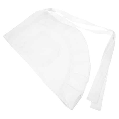Demi-tablier court en coton blanc pour cuisiner et jardiner avec style au quotidien