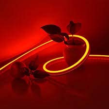 Image of DOJI 5 Meter neon Light Strip | Waterproof led Strip Lights for Decoration | neon Strip Light for Customized Name | Rope Light for Indoor, Outdoor, Gaming Room, Tv (Amber)