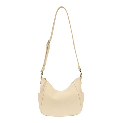 Image of Joy Susan Womans Trish Convertible Hobo Bag - Alabaster