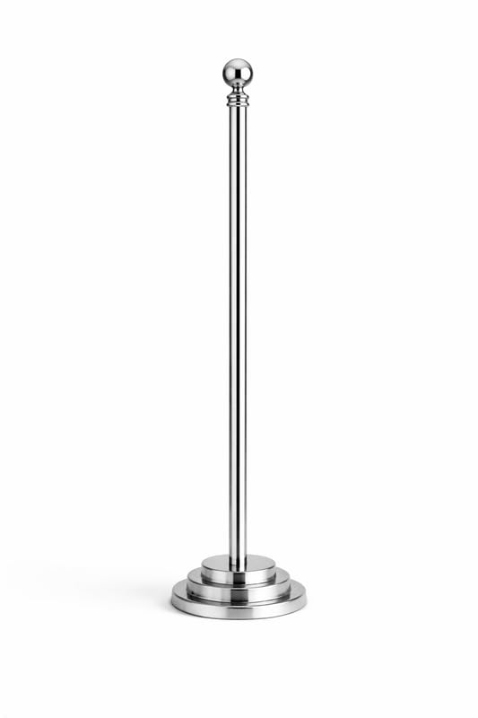 Premium 6 Feet Stainless Steel Flag Rod Stand Heavy Weight High Glossy Floor Mount Flag Pole with Round Base Detachable 2 Piece Rod for Office School Government Display-picture-31