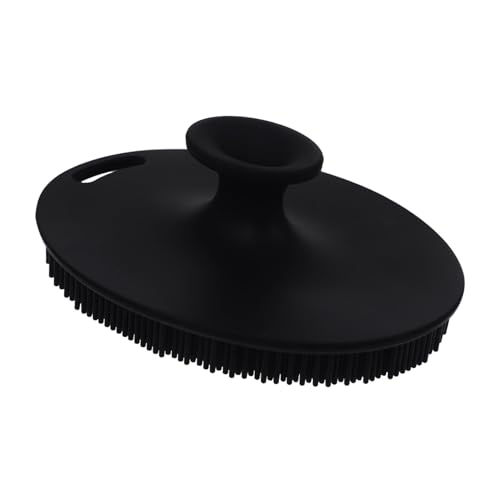 FOYTOKI Face Washing Brush Silicone Face Cleansing Brush Exfoliator Ergonomic Handle for Easy Use
