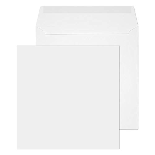 Blake Envelopes Purely Everyday 0160SQ Quadratische Briefümschlage Naßklebung Weiß 160 x 160 mm 100g/m², White