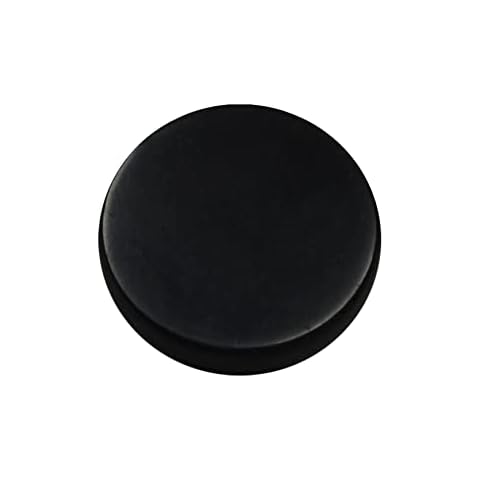 Shungite World Authentic Shungite Sticker Polished 20 mm / 0.78" Genuine Healing Energy Stone Protection Plate for Cell Phone Case Tablet Laptop Computer Noble Gemstone Protector Crystal Cover