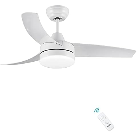 CJOY Deckenleuchte mit Ventilator Leise Cover