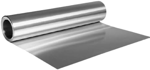 Heavy Duty Aluminum Foil 18" x 500 ft, 20 Microns Thick | Commercial Grade & Extra Thick, Strong Enough for Food Service Industry | VPack Brand