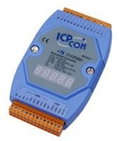 I-7188XBD-512 (with 7 Segment Display) Expandable Embedded Data Acquisition Controller, Programmable in C Language with 40 Mhz CPU