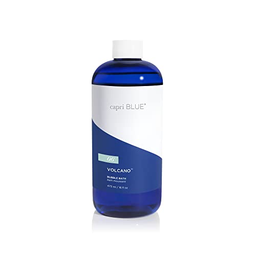 Capri Blue Luxury Bubble Bath for Women & Men - Relaxing Bath Products - Formulated with Watermelon & Pomegranate Extracts and Glycerin - Self Care Gifts for Women & Men (Volcano 16 oz)