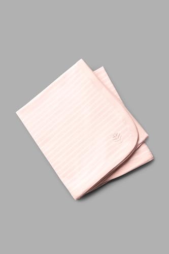 Coolibar Babys Sun Blanket - UPF 50+ Sun Protection - Batibou in Soft Pink/White Stripe
