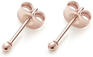 （07:30時点） HSP サージカルステンレス ピアス 2mm ボール ピンクゴールド 1ペア 両耳用 レディース