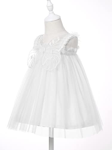 Nimiya Vestito da Cerimonia Senza Manica Bambina