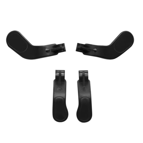 Image of 4 Pcs Elite Control Paddles for Xbox One Elite Controller, Elite Controller Metal Paddles for Xbox One Elite Series 2 /Elite 2 Core Controller, Paddles for Xbox Elite Series 2 Controller(Black)