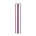 Louischanzl Perfume Bottles Refillable Empty Glass Atomizers Portable Travel Size Mini Leaking Proof Spray Perfume Container for Women & Men (pink)