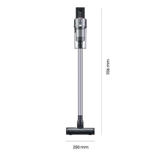 Samsung Jet 90 elite VS20R90G6R3/EG, Akku-Handstaubsauger, kabellos, beutellos, max. 200 W, wechselbarer 21.9V Li-Ion Akku, 0,8 Liter, ChroMetal Titan