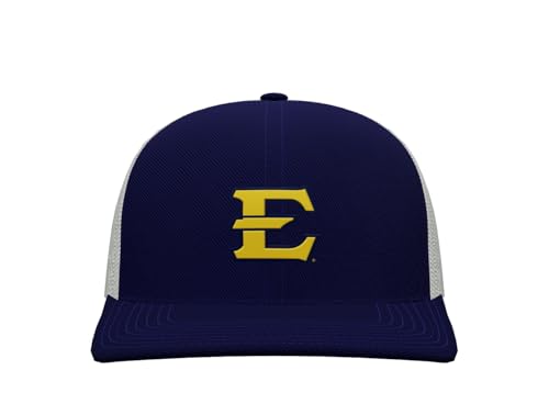 Sport Your Gear ETSU Buccaneers Prime Mid Profile Adjustable Snap Back Trucker Baseball Hat Cap Alternate Color