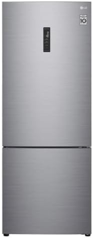 Refrigerador LG Bottom Freezer Inverse 451L Platinum 110V GC-B569...