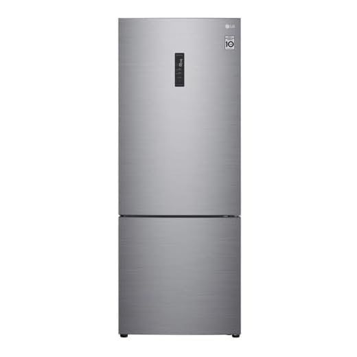 Geladeira Smart LG Frost Free Inverter 451L Inverse Inox Look 220V GC-B569NLL2