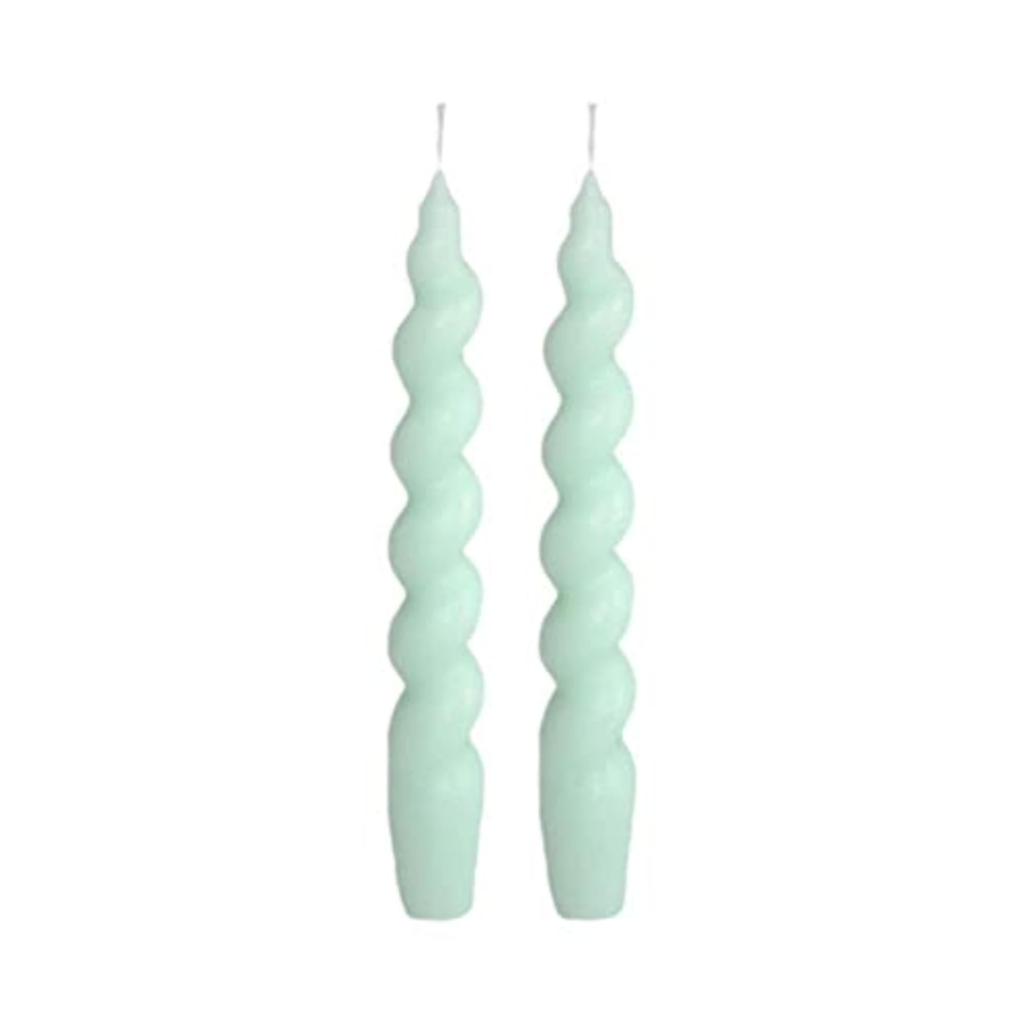 N.D 2 Pcs Spiral Taper Candles
