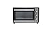 BEHOME Forno Elettrico Ventilato Esterno 70 litri, Forno grande da esterno con Girarrosto, Temperatura 230°, Timer 60', Griglia, Teglia, Leccarda e accessori per girarrosto inclusi, con doppio vetro immagine