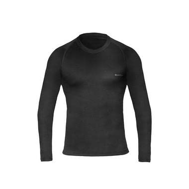 Curtlo Thermoskin ML Camiseta de Manga Longa Segunda Pele, Masculino, Preto, GG