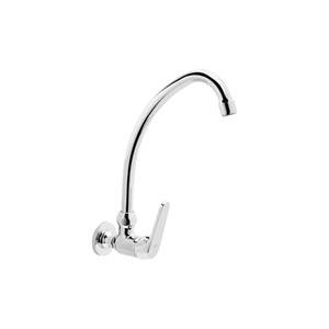 Grifo mural alto Genebre M273289 de agua fría para pared