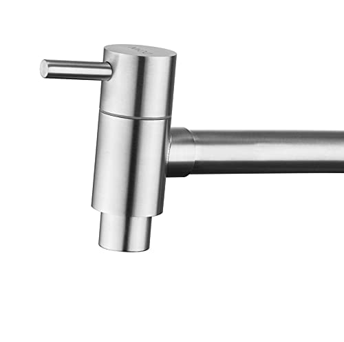 Torneira Banheiro Inox 23 cm Mesa Bancada Pia NOX08