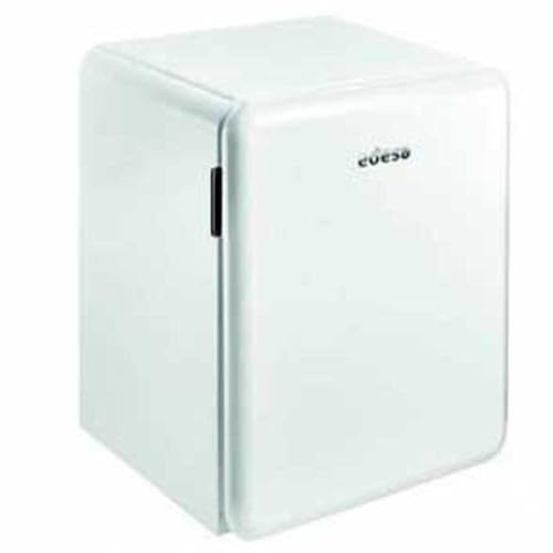 EDESA | Frigorífico Table Top Retro | Modelo EFS-0411 WH |Alto de 0,48 m | Capacidad de 47 litros | Apto para Camper | Clase de Eficiencia energética F | Acabado en Color Blanco