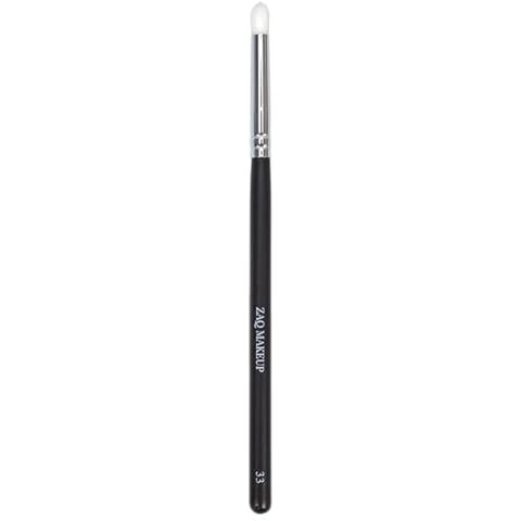 ""ZAQ Concealer Brush - Max Coverage Under Eye & Brow Blending with Ergonomic Handle, Cruelty-Free & Vegan"", Black Cover