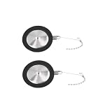 2Pcs Siphon Filter Coffee, Stainless Steel Siphon Coffee Filter Metal Reusable Siphon Coffee Maker Replacement for Coffee Maker