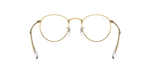 Image of Ray-Ban Unisex Rx3447v Round Metal Round Prescription Eyeglass Frames
