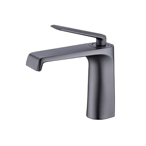 Doppio comando per acqua calda e fredda: il rubinetto a cascata è dotato di chiari indicatori di regolazione per acqua calda e fredda (indicati in rosso e blu), che consentono di controllare facilmente la temperatura e la portata dell'acqua ruotando la leva. Funzionamento fluido.