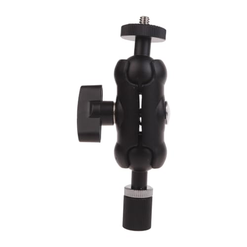 Soporte de metal extensible 1/4 hembra a macho para trípodes