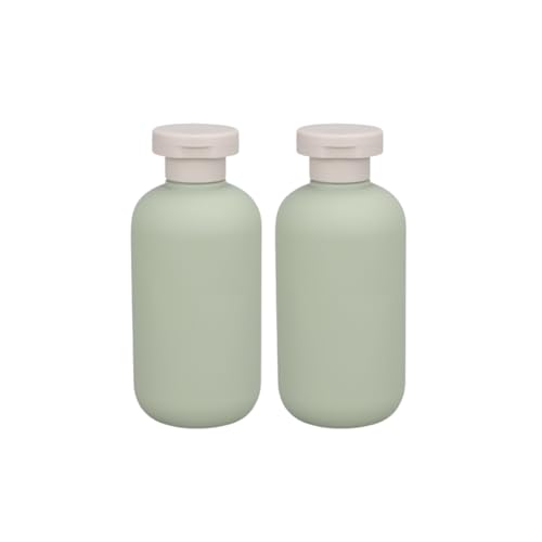 JP Number シャンプーボトル 200ml 旅行用 詰め替えボトル トラベルボトル (グリーン, 2本セット)