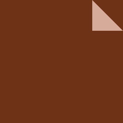 Origamipapier Doublecolor 7,5cm braun/beige 100Blatt