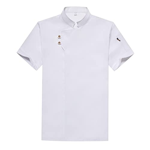 Tachiuwa de manga, de malha respirável de amigável uniformes para restaurantes hotéis homens, XXXL