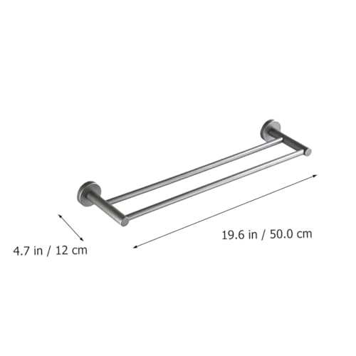 Porte-serviettes double cuivre résistant à la rouille