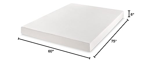 Image of Best Price Mattress 6 Inch Queen Short Mattress For RV Camper, Green Tea Memory Foam