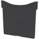 Akro-Mils 41230 Kreuzbreite Trennwand für 30230 Akro Mülleimer, schwarz, 6er-Pack