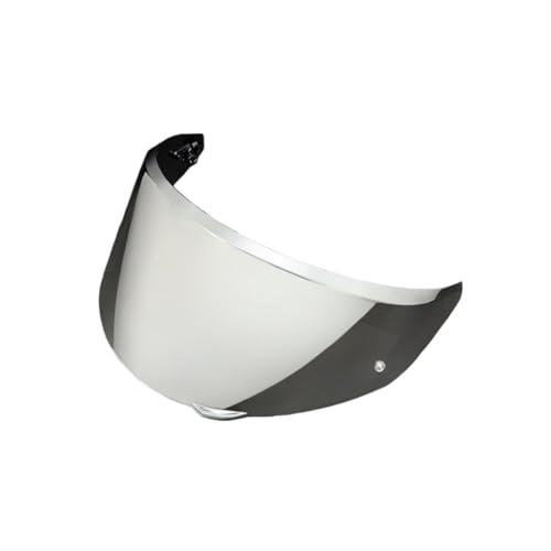 AGV K3 �w�����b�g �o�C�U�[�A�V���� K3 �w�����b�g�ƌ݊������蒋��̎g�p�ɓK���Ă���A���O���ی�A�o�C�N �w�����b�g�̌����p�o�C�U�[�A���t���ƌ������ȒP�ł� (�V���o�[) [���s�A���i]