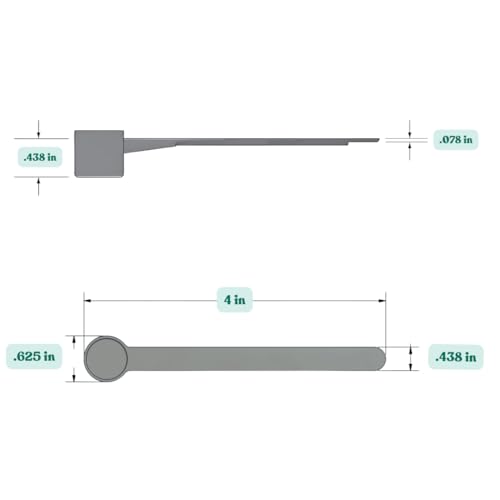 Image of 1.5 mL (1.5 CC) Long Handle Plastic Measuring Spoon for Coffee, Protein Powder, Pet Food, Spices, Grains, Dry Goods - Food-Grade BPA-Free (Pack of 25)