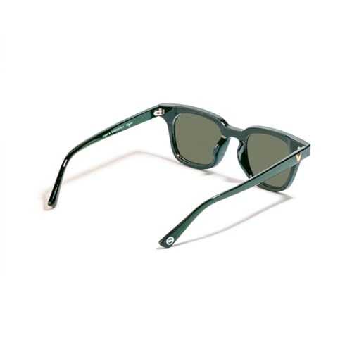 Image of SAM AND MARSHALL VIGOUR Sunglass I polarized I 400% UV Protection I Square Sunglass I Polycarbonate I Built I Unisex