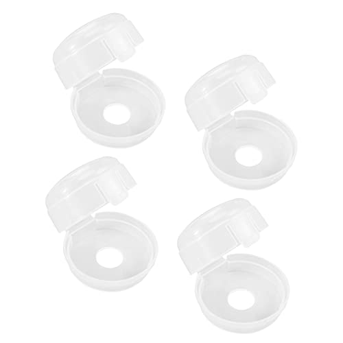 Abaodam 4Pcs Safety Gas Stove Knob Covers Durable Protection Lock for Kitchen Oven Prevent Accidental Activation for Proofing Home