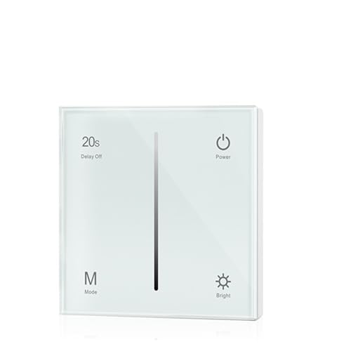 Panneau tactile intelligent 2.4G T21 contrôleur LED 4 zones