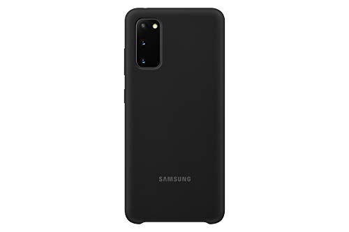 Image of Samsung Original Galaxy S20 | S20 5G Silicone Cover /Mobile Phone Case - Black - 6.2 inches