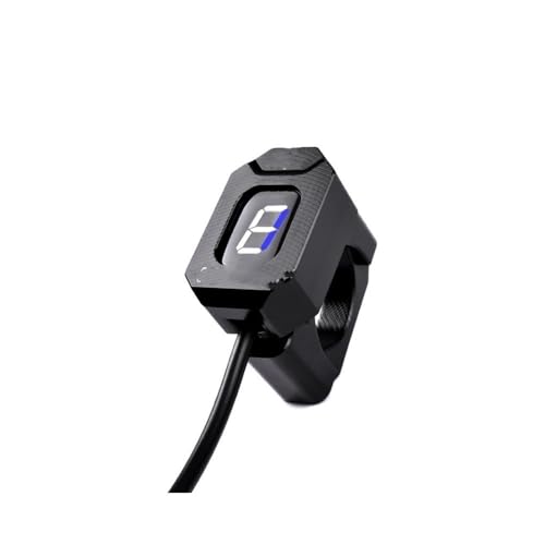 Indicateur de vitesse pour moto Hypermotard et Desmosedici RR avec affichage digital bleu
