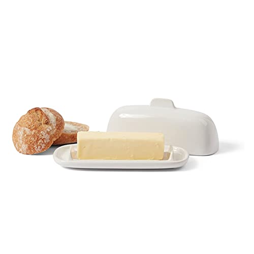 Daily Starters Butter Cloche, Stoneware Butter Dish For Tabletop, Counter, Or Refrigerator #TOP3